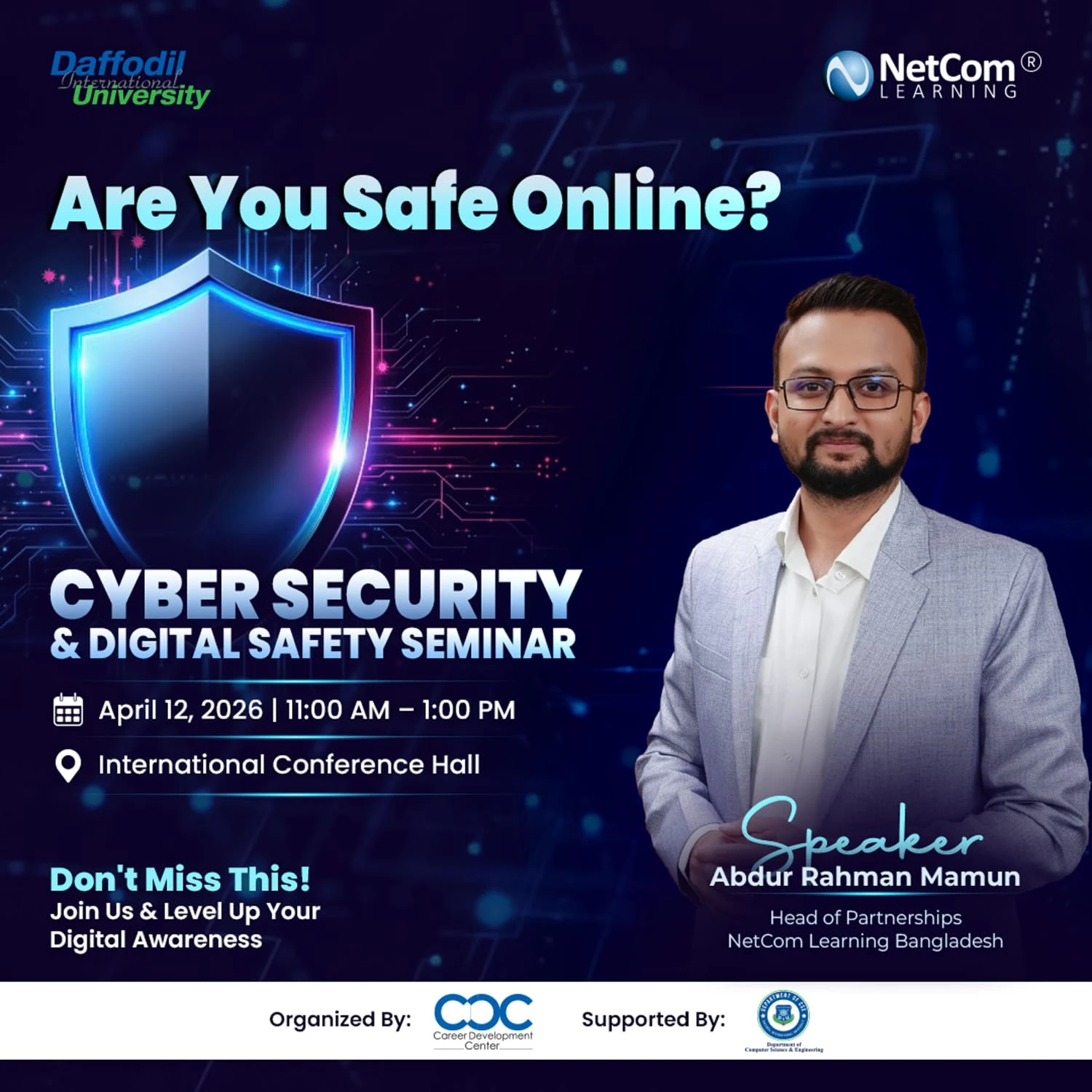 Seminar on Cyber Security & Digital Safety